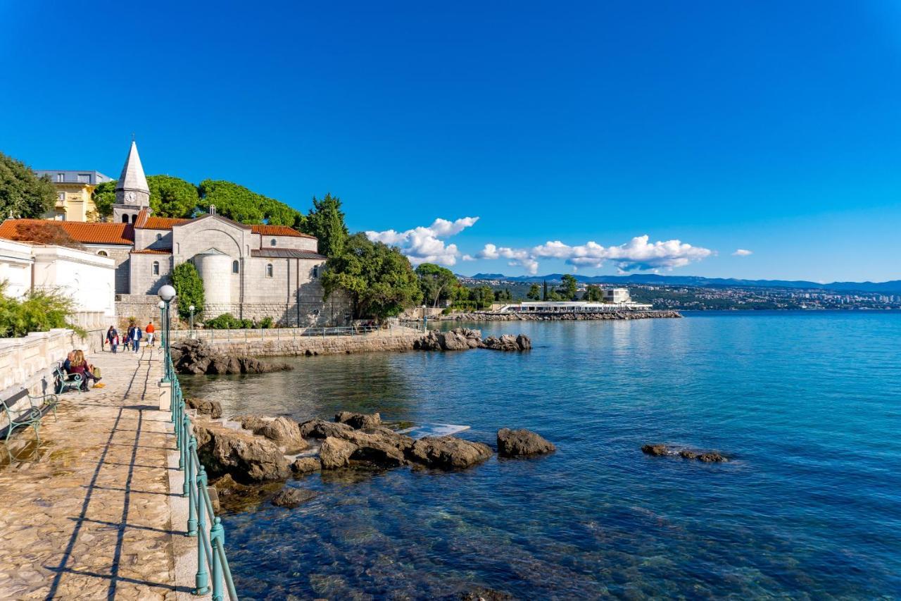 Ferienwohnung Altamar Seaview Opatija Exterior foto