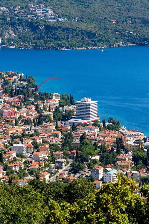 Ferienwohnung Altamar Seaview Opatija Exterior foto